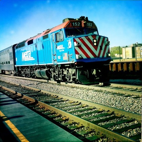 Metra locomotive City of Zion